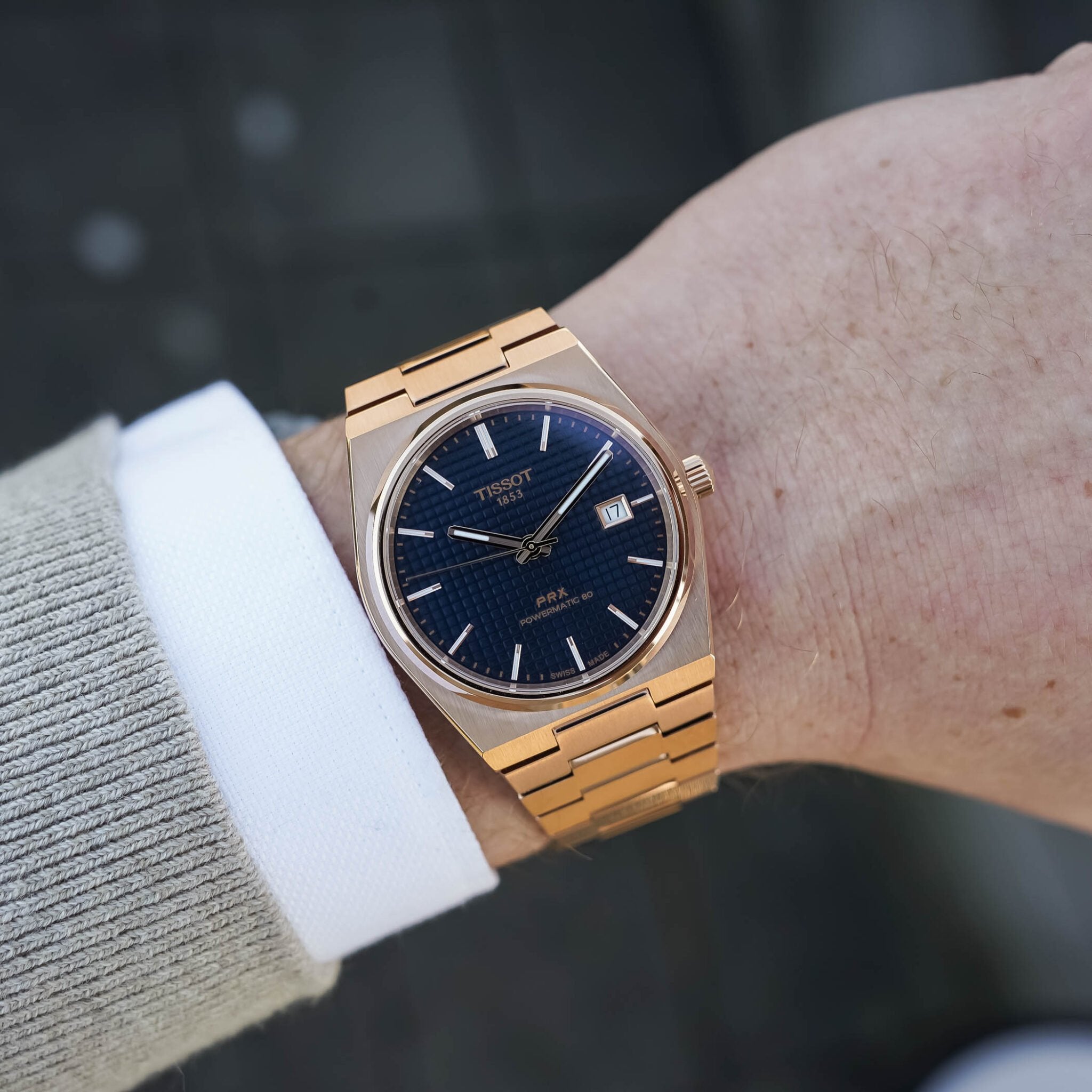 Tissot PRX automatic 80 40mm Rose Gold - Lumivelle